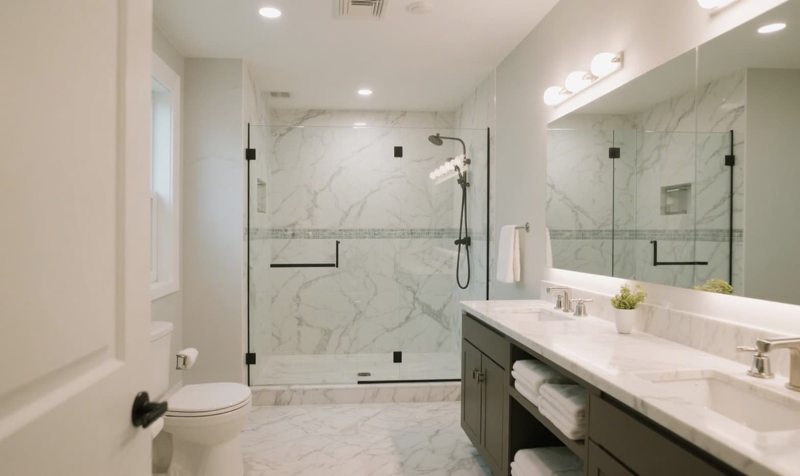 Professional bathroom remodeling project in Sacramento